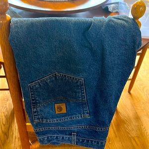 Mens 42x32 Carhartt Jeans